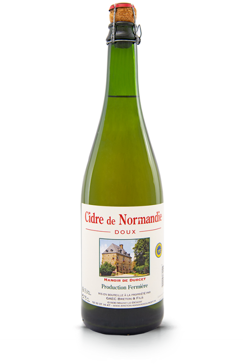 Cidre de Normandie Doux Manoir de Durcet