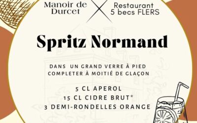 Le cocktail Spritz Normand